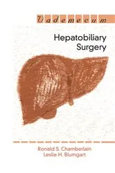 Book cover of Hepatobiliary Surgery by Ronald S. Chamberlain