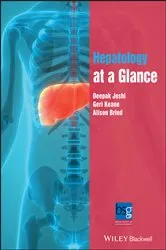 Book cover of Hepatology at a Glance by Deepak Joshi