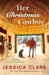 Book cover of Her Christmas Cowboy by Jessica Clare