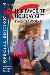 Book cover of Her Favorite Holiday Gift by Lynda Sandoval