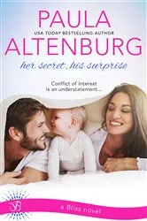 Book cover of Her Secret, His Surprise by Paula Altenburg