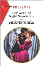 Book cover of Her Wedding Night Negotiation by Chantelle Shaw