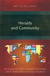 Book cover of Heralds and Community by Bo Young Kang