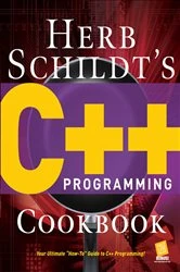 Book cover of Herb Schildt's C++ Programming Cookbook by Herbert Schildt