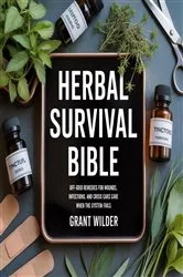 Book cover of HERBAL SURVIVAL BIBLE by Grant Wilder