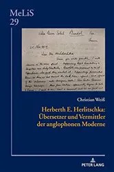 Book cover of Herberth E. Herlitschka: Uebersetzer und Vermittler der anglophonen Moderne by Unknown