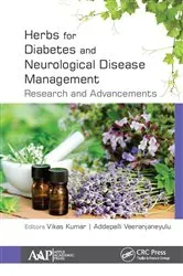 Book cover of Herbs for Diabetes and Neurological Disease Management by Vikas Kumar