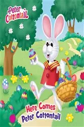 Book cover of Here Comes Peter Cottontail Pictureback (Peter Cottontail) by Mary Man-Kong