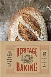 Book cover of Heritage Baking by Ellen King