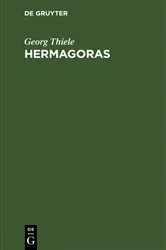 Book cover of Hermagoras by Georg Thiele