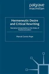 Book cover of Hermeneutic Desire and Critical Rewriting by M. Cornis-Pope