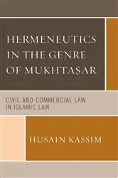 Book cover of Hermeneutics in the Genre of Mukhta?ar by Husain Kassim