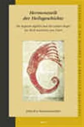 Book cover of Hermeneutik der Heilsgeschichte by Julia Eva  Wannenmacher