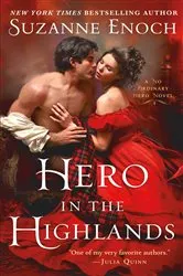 Book cover of Hero in the Highlands by Suzanne Enoch