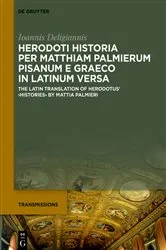 Book cover of Herodoti Historia per Matthiam Palmierum Pisanum e Graeco in Latinum versa by Ioannis Deligiannis