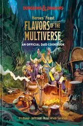 Book cover of Heroes' Feast Flavors of the Multiverse by Kyle Newman