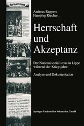 Book cover of Herrschaft und Akzeptanz by Hansjörg Riechert