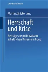 Book cover of Herrschaft und Krise by Martin Jänicke