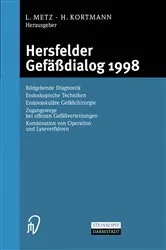 Book cover of Hersfelder Gefäßdialog 1998 by L. Metz