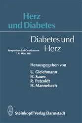 Book cover of Herz und Diabetes by U. Gleichmann