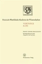 Book cover of Herzbehandlung mit dem ‚Fingerhut‘ einst und jetzt by Franz Grosse-Brockhoff