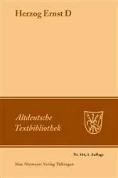 Book cover of Herzog Ernst D by Hans-Friedrich Rosenfeld
