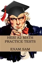 Book cover of HESI A2 Math Practice Tests by Exam SAM
