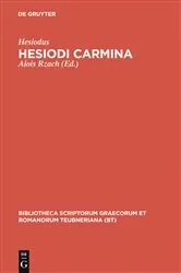 Book cover of Hesiodi carmina by Hesiodus