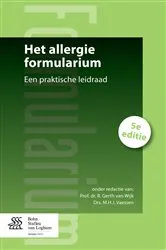 Book cover of Het allergie formularium (5th ed.) by R. Gerth van Wijk