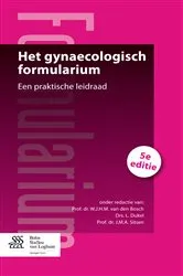 Book cover of Het gynaecologisch formularium by Wil van den Bosch