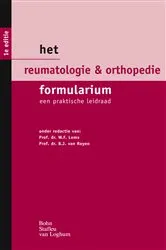 Book cover of Het reumatologie & orthopedie formularium by W.F. Lems