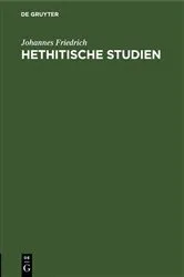 Book cover of Hethitische Studien by Unknown
