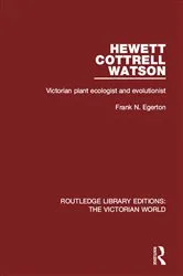 Book cover of Hewett Cottrell Watson by Frank N. Egerton