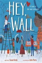 Book cover of Hey, Wall by Susan Verde