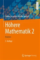 Book cover of Höhere Mathematik 2 (5th ed.) by Walter Strampp