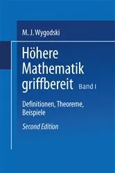 Book cover of Höhere Mathematik griffbereit (2nd ed.) by Mark Ja. Vygodskij