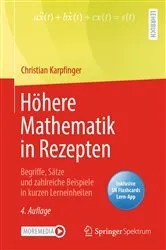 Book cover of Höhere Mathematik in Rezepten (4th ed.) by Unknown