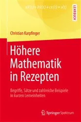 Book cover of Höhere Mathematik in Rezepten by Unknown