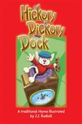 Book cover of Hickory Dickory Dock by J.J. Rudisill