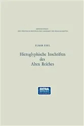 Book cover of Hieroglyphische Inschriften des Alten Reiches by Unknown