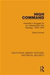 Book cover of High Command by David Horner