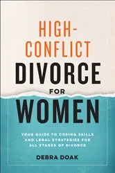 Book cover of High-Conflict Divorce for Women by Debra Doak