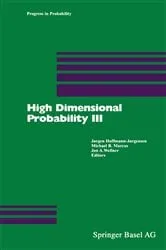 Book cover of High Dimensional Probability III by Joergen Hoffmann-Joergensen