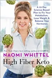 Book cover of High Fiber Keto by Unknown