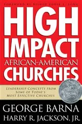 Book cover of High Impact African-American Churches by George Barna