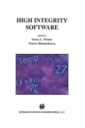 Book cover of High Integrity Software by Victor L. Winter