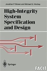 Book cover of High-Integrity System Specification and Design by Jonathan P. Bowen
