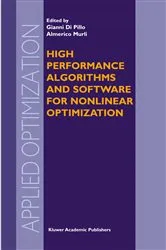 Book cover of High Performance Algorithms and Software for Nonlinear Optimization by Gianni Pillo