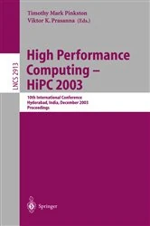 Book cover of High Performance Computing -- HiPC 2003 by Timothy Mark Pinkston