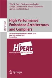 Book cover of High Performance Embedded Architectures and Compilers by Yale N. Patt